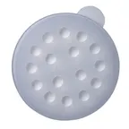image of Cambro 96SKRLP148 Lid for Parsley Shaker/Dredge, White Polycarbonate, Perforated Top, Dishwasher Safe