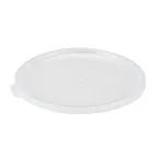 image of Cambro CCPL27148 Snap-On Plastic Crock Cover, White, Fits CCP15 & CCP27 Crocs, NSF, Made in USA