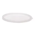 image of Cambro CFRSC18148 ColdFest Snap‑On Crock Cover, White Polycarbonate, NSF, Made in USA