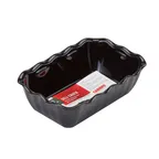 image of Cambro DC5110 - 2.2 Qt Rectangular Deli Crock, 10-5/16" x 6-13/16" Black SAN, NSF, Impact