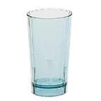 image of Cambro HT10CW196 - 10 oz Tumbler, 2-13/16" Top Dia, Fluted, Polycarbonate Azure Blue, USA Made