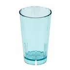 image of Cambro HT8CW196 Camwear Tumbler, 8 oz Azure Blue Polycarbonate, 2‑11⁄16″ Top Diameter, Stacking Lugs