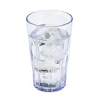 image of Cambro LT12152 Laguna 12‑oz Tumbler, Clear Textured SAN Plastic, Made in USA
