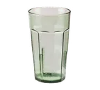 image of Cambro LT22427 Laguna Tumbler – 22 oz SAN Plastic, Textured Hammered Spanish Green Finish
