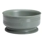 image of Cambro MDSB16447 Shoreline Bowl – 5‑Inch Green Polypropylene, 16.9 oz, NSF, Dishwasher Safe
