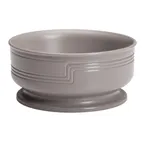 image of Cambro MDSB16457 Shoreline Entree Bowl, 5‑Inch Gray Polypropylene, 16.9 oz, Dishwasher Safe, NSF
