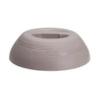 image of Cambro MDSD9457 Dome, Insulated Gray PP Cover, Fits 9" Plate, 10-1/4" Ø x 3-3/16" H, Made in USA