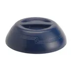 image of Cambro MDSD9497 Insulated Dome, Fits 9" Plate, 10-1/4" Ø x 3-3/16" H, Navy Blue Poly, Made in USA