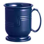 image of Cambro MDSM8497 8 oz Plastic Mug, 4½" Dia x 4" H, Navy Blue Polypropylene, NSF Certified