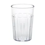 image of Cambro NT5152 - 6.4 Oz Clear Fluted SAN Tumbler, 2.5" Top Dia, Sani‑Rim Lip, Dishwasher Safe