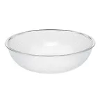 image of Cambro PSB10176 - 3.2 Qt Clear PC Salad Bowl, 10" Dia, Pebbled Finish, NSF Certified, Made in USA