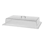 image of Cambro RD1826CW135 Clear Poly Cover Lift‑Off 26.5"W x 18.9"D x 6.25"H Fits 18" x 26" Trays USA