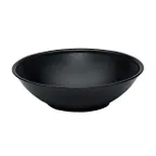 image of Cambro SB55110 - Plastic Salad Bowl, 5‑11/16" (10.9 oz) Black SAN, FDA Approved, Made in USA