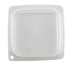 image of Cambro SFC1FPPP190 Cover – 1‑Quart FreshPro Container, Clear/Translucent Polyethylene, NSF