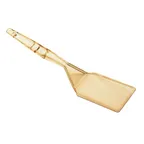 image of Cambro SPA14150 - High-Heat Turner, 14", 5-1/8" x 3-1/2" Ultem, Amber, Non-Stick, NSF