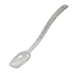 image of Cambro SPO10CW135 - Clear Polycarbonate Spoon, 10" Length, 3/4 Oz, Hanging Hole, NSF