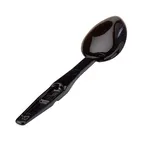 image of Cambro SPO13CW110 - Deli Serving Spoon, 13" Black Plastic, Back, Hanging Hole, NSF