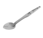 image of Cambro SPO13CW148 Deli Serving Spoon 13‑14" White Polycarbonate, Notched Back, Hanging Hole, NSF