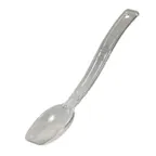 image of Cambro SPO8CW135 Salad Bar Spoon – 8" Polycarbonate, 1/2 oz Capacity, Hanging Hole, NSF, Made in USA