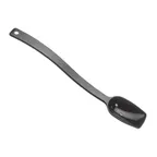 image of Cambro SPOP10CW110 Salad Spoon - 10" Plastic, 3/4 oz, Black, Hanging Hole, NSF, Dishwasher Safe, USA