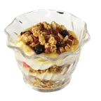 image of Cambro SRB5152 Swirl Bowl - 5 Oz Clear SAN Plastic, 3-Inch Diameter, Break-Resistant - 24/Case