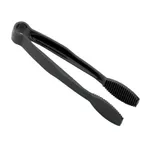 image of Cambro TG6110 Plastic Serving Tongs, 6" Black, Heat‑Resistant -40°F to 212°F, Dishwasher Safe, NSF