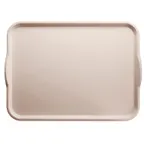 image of Cambro 1418H101 Camtray Dietary Tray, 14" x 18" Grays Fiberglass Handles, NSF, Made in USA
