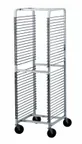 image of Advance Tabco WR-36 Wire Bun Pan Rack, 36 Pan Capacity, 70.25"H, Nickel Chrome Plated Steel, Aluminum Construction