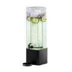 image of Cal-Mil 1112-1A-13 Uninsulated Beverage Dispenser, 1.5‑Gallon Acrylic, 7x9x19 in, Base, Ice Chamber