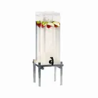 image of Cal-Mil 1132-1-74 1.5‑Gallon Unit, 10.25×10.5×17.75 In, Acrylic Body, Base, Ice Chamber & Drip Tray