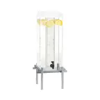 image of Cal-Mil 1132-5-74 5-Gallon Beverage Dispenser, 11-3/4"W x 18"D x 29"H, Acrylic Body, Ice/Drip Tray