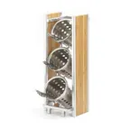 image of Cal-Mil 1283 Cylinder Holder / Dispenser Flatware Holder