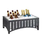 image of Cal-Mil 1365-12-13 Ice Display Housing, Bridge Style, 14" W x 22" D x 8.5" H, Clear Polycarbonate