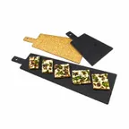 image of Cal-Mil 1535-16-14 Bread Board, 15.75" x 8" x 1/4", Handled, Natural Composite