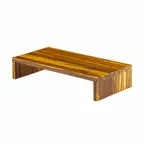 image of Cal-Mil 1934-4-60 Step Riser, 20"W X 10"D X 4"H, Bamboo