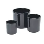 image of Cal-Mil 1950-32-13 32-Oz Salad Crock, 5" Dia x 5½" H, 1-Quart Capacity, Black Melamine