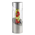 image of Cal-Mil 1990-3INF-55 Beverage Dispenser, 3‑Gallon Acrylic Tank, Base/Tray, 8.3"W x 10.5"D x 23.5"H