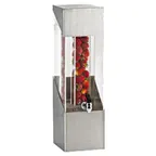 image of Cal-Mil 1991-3INF-55 Beverage Dispenser, 3‑Gallon Acrylic Tank, Stainless Base, 7¼"W x 9½"D x 24½"H