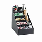 image of Cal-Mil 2047 Classic Cup/Lid Organizer, 14"W X 22.5"D X 20.25"H, 5-Level (11) Compartments