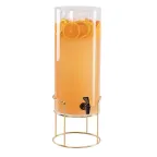 image of Cal-Mil 22005-3-49 3‑Gallon Beverage Dispenser, Base, Ice Tray, 8.25W x 9.75D x 25.75H BPA‑Free
