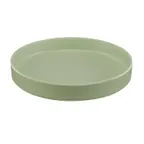 image of Cal-Mil 22017-10-107 Hudson Plate, 10" Dia. Round Melamine Serving Tray, Matcha Green
