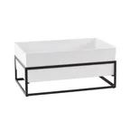 image of Cal-Mil 22020-12-13 Monterey Ice Housing 20-1/4"W x 12-1/4"D x 9-1/4"H Metal Melamine Ice Pan