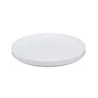 image of Cal-Mil 22026-10-15 Hudson Plate, 10-1/4" Dia x 1" H, Round Low Rim, White Melamine Dinnerware