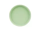 image of Cal-Mil 22026-6-107 Hudson Plate – 6" Dia x 1" H, Round Low‑Rim Melamine Plate, Green