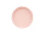 image of Cal-Mil 22026-6-108 Hudson Plate, 6" Diameter x 1" Height, Low Rim, Blush Pink Melamine Dinnerware
