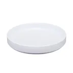 image of Cal-Mil 22026-8-15 Hudson Plate, 8-1/4" Dia x 1" H, Low Rim, White Melamine Dinnerware