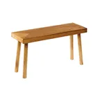 image of Cal-Mil 22029-11-99 Rustic Pine Wood Display Riser, 20" W x 7" D x 9-11" H, Rectangular, 1-2 Step