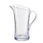 image of Cal-Mil 22054 Water Pitcher, 2 Liter Capacity (67.6 Oz.), 9" Dia. X 10.75"H, Clear