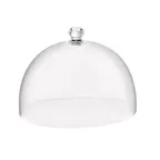 image of Cal-Mil 22058-12-12 Dome Display Cover, 12¼" Diameter x 9¼" Height, Polycarbonate Lift‑Off Design