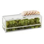 image of Cal-Mil 22077-15 Presentation Display, 15"W X 5"D X 5"H, Rectangular, Non-Refrigerated